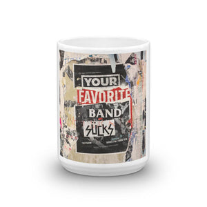 YFBS Logo Mug - Your Favorite Band Sucks